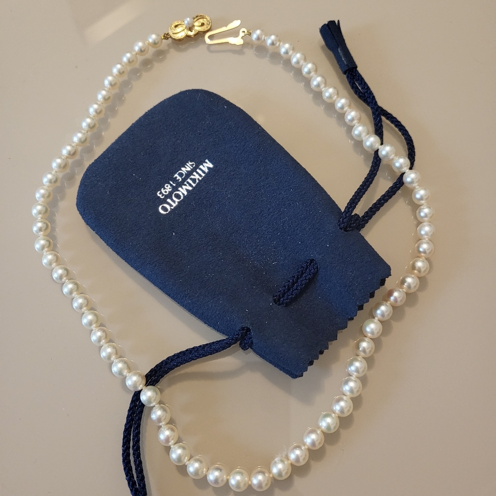 Mikimoto pearl necklace